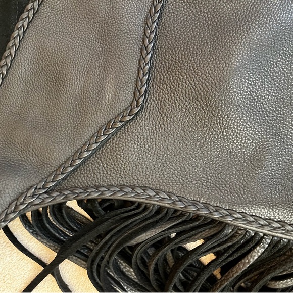 Deerskin Trading Post leather motorcycle riding chaps - Picture 4 of 16